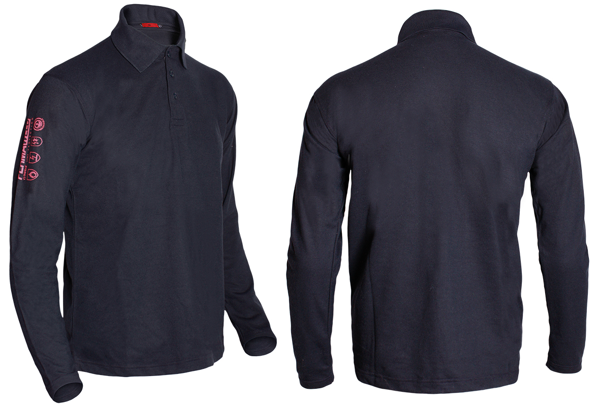 Polo PERMAWELD Azul Talla S